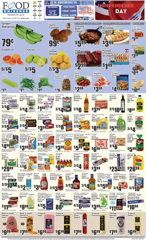 Food Universe catalogue in Yonkers NY | Current bargains and offers | 2025-06-27T00:00:00.000Z - 2025-07-03T00:00:00.000Z