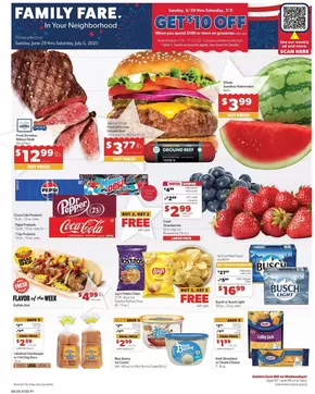 Family Fare catalogue in West Fargo ND | Top deals for all customers | 2025-06-27T00:00:00.000Z - 2025-06-28T00:00:00.000Z
