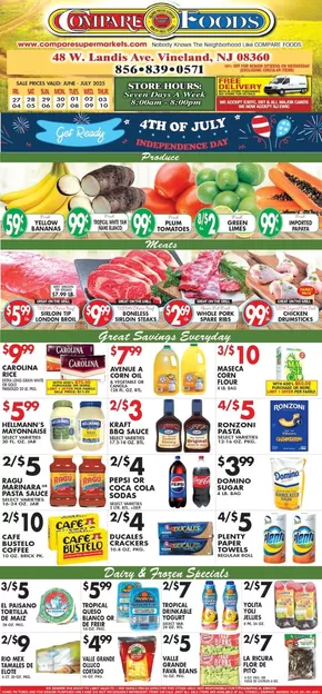 Compare Foods catalogue | Top deals for all customers | 2025-06-27T00:00:00.000Z - 2025-07-03T00:00:00.000Z