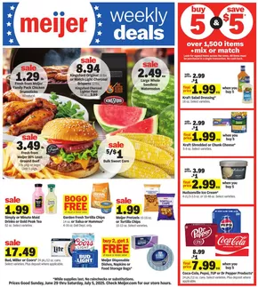 Meijer catalogue in Covert MI | Discover attractive offers | 2025-06-29T00:00:00.000Z - 2025-07-05T00:00:00.000Z