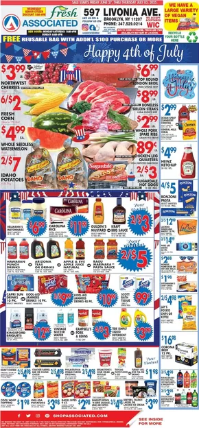 Associated catalogue in New York | Save now with our deals | 2025-06-27T00:00:00.000Z - 2025-07-03T00:00:00.000Z