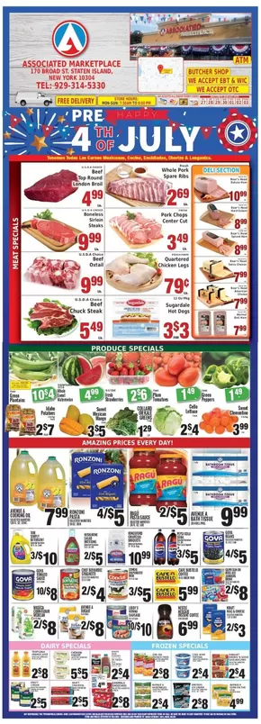 Associated catalogue in New York | Current bargains and offers | 2025-06-27T00:00:00.000Z - 2025-07-03T00:00:00.000Z