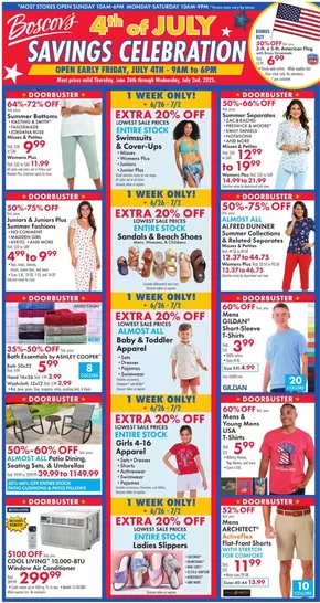 Weekly Ads Boscov's