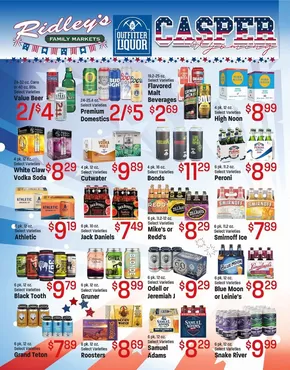 Ridley's Family Markets catalogue in Casper WY | Top deals for all customers | 2025-06-27T00:00:00.000Z - 2025-07-31T00:00:00.000Z