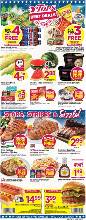 Tops catalogue in Buffalo NY | Great discounts on selected products | 2025-06-29T00:00:00.000Z - 2025-07-05T00:00:00.000Z
