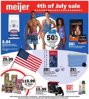Meijer catalogue in Alto MI | 4th of July sale | 2025-06-22T00:00:00.000Z - 2025-07-05T00:00:00.000Z