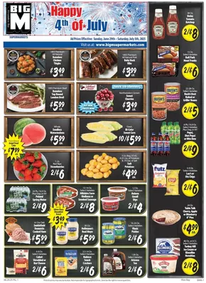 BigM Supermarkets catalogue | Current bargains and offers | 2025-06-29T00:00:00.000Z - 2025-07-05T00:00:00.000Z