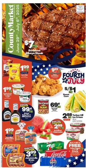 County Market catalogue in Rockford IL | Discounts and promotions | 2025-06-29T00:00:00.000Z - 2025-07-06T00:00:00.000Z