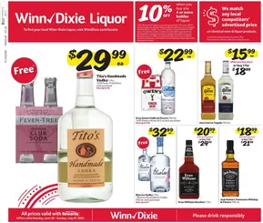 Winn Dixie catalogue in Tampa FL | Alcohol Flyer | 2025-06-30T00:00:00.000Z - 2025-07-27T00:00:00.000Z