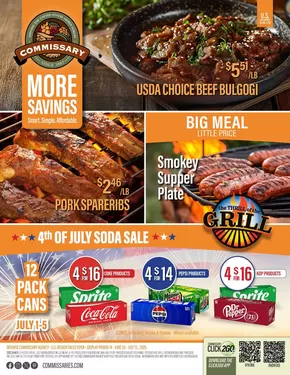 Commissary catalogue in Seeley CA | Flyer Commissary | 2025-06-30T00:00:00.000Z - 2025-07-13T00:00:00.000Z