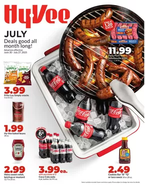 Hy-Vee catalogue in Granger IA | Monthly | 2025-06-30T00:00:00.000Z - 2025-07-27T00:00:00.000Z
