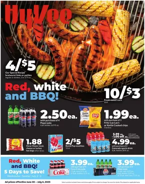 Hy-Vee catalogue in Overland Park KS | Attractive special offers for everyone | 2025-06-30T00:00:00.000Z - 2025-07-06T00:00:00.000Z