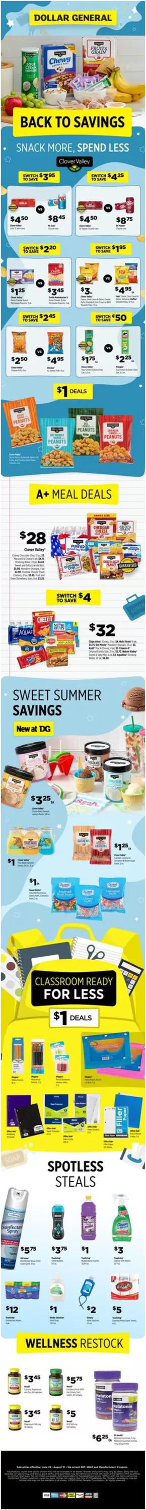 Dollar General catalogue in Kansas City MO | Special offers for you | 2025-06-30T00:00:00.000Z - 2025-08-31T00:00:00.000Z