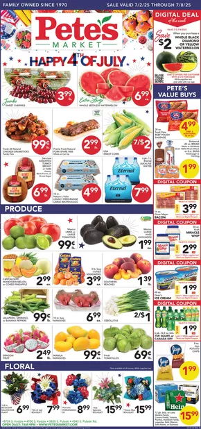 Pete's Fresh Market catalogue in Chicago IL | Wide range of offers | 2025-07-02T00:00:00.000Z - 2025-07-08T00:00:00.000Z