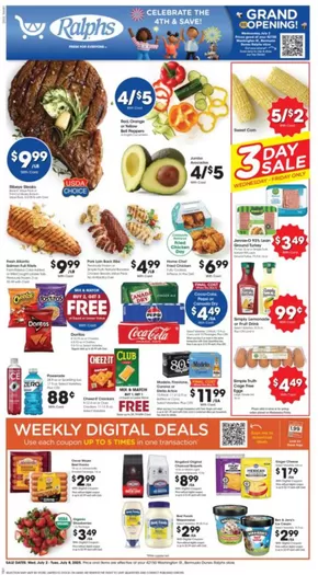 Ralphs catalogue in Brea CA | Exclusive deals for our customers | 2025-07-02T00:00:00.000Z - 2025-07-09T00:00:00.000Z