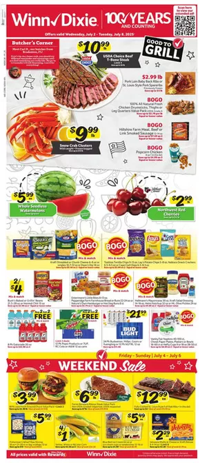 Winn Dixie catalogue in Lillian AL | Great offer for all customers | 2025-07-02T00:00:00.000Z - 2025-07-08T00:00:00.000Z