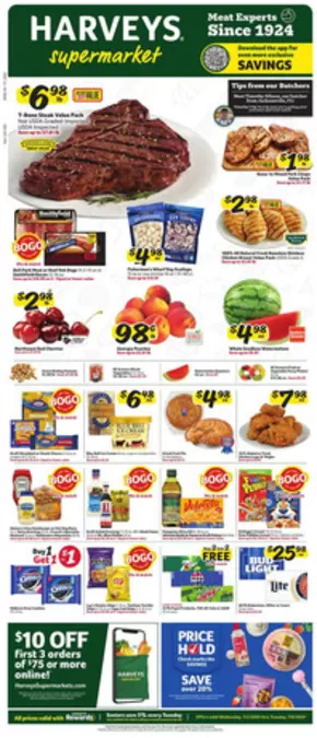 Harveys Supermarkets catalogue | New offers to discover | 2025-07-02T00:00:00.000Z - 2025-07-08T00:00:00.000Z