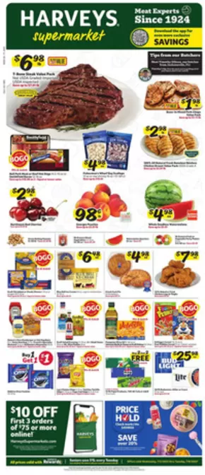 Harveys Supermarkets catalogue | Current bargains and offers | 2025-07-02T00:00:00.000Z - 2025-07-08T00:00:00.000Z