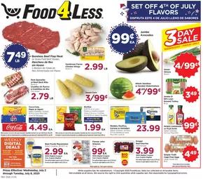 Food 4 Less catalogue in Van Nuys CA | Top deals for all customers | 2025-07-02T00:00:00.000Z - 2025-07-08T00:00:00.000Z
