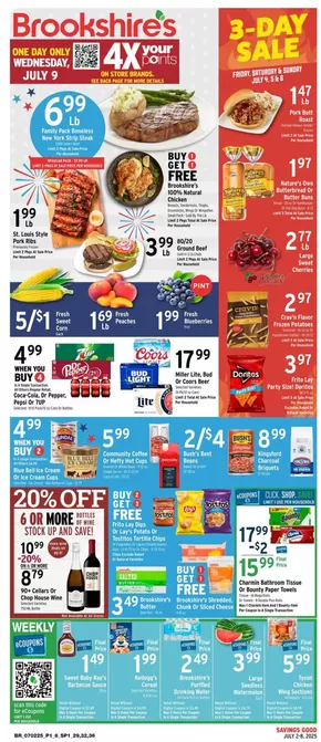 Brookshire's catalogue in Albany TX | Offers for bargain hunters | 2025-07-02T00:00:00.000Z - 2025-07-08T00:00:00.000Z