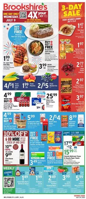 Brookshire's catalogue | Current special promotions | 2025-07-02T00:00:00.000Z - 2025-07-08T00:00:00.000Z