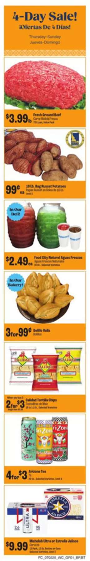 Food City catalogue in Tempe AZ | Our best deals for you | 2025-07-02T00:00:00.000Z - 2025-07-08T00:00:00.000Z