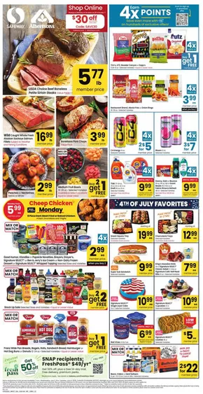 Albertsons catalogue in Tacoma WA | Great offer for bargain hunters | 2025-07-02T00:00:00.000Z - 2025-07-08T00:00:00.000Z