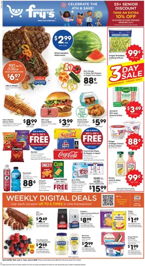 Fry's catalogue in Tempe AZ | Weekly Ad | 2025-07-02T00:00:00.000Z - 2025-07-08T00:00:00.000Z