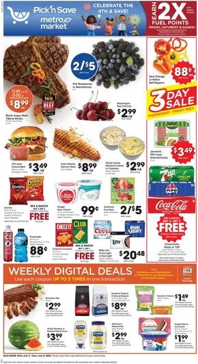 Pick'n Save catalogue in Des Plaines IL | Weekly Ad | 2025-07-02T00:00:00.000Z - 2025-07-08T00:00:00.000Z