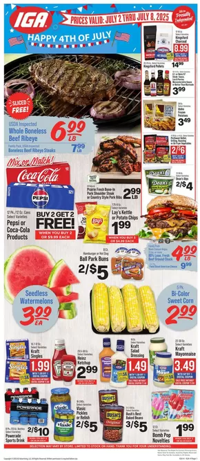 IGA catalogue in Burkesville KY | Great offer for bargain hunters | 2025-07-02T00:00:00.000Z - 2025-07-08T00:00:00.000Z