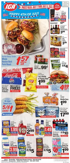 IGA catalogue in Burkesville KY | Discounts and promotions | 2025-07-02T00:00:00.000Z - 2025-07-08T00:00:00.000Z