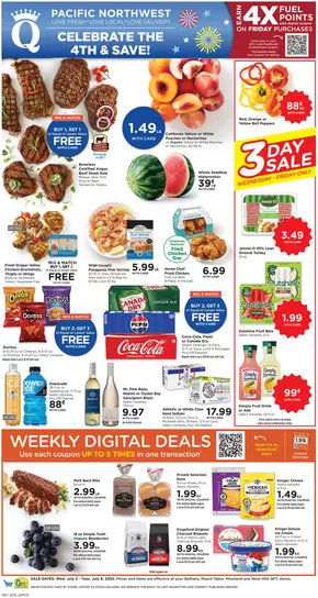 QFC catalogue in Tacoma WA | Wide range of offers | 2025-07-02T00:00:00.000Z - 2025-07-08T00:00:00.000Z