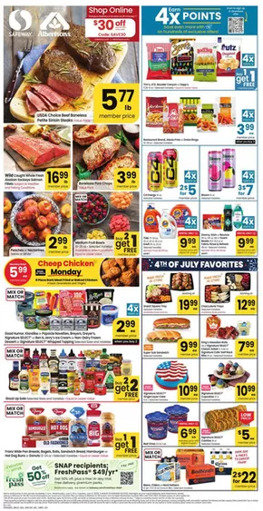 Safeway catalogue in Portland OR | Discounts and promotions | 2025-07-02T00:00:00.000Z - 2025-07-08T00:00:00.000Z