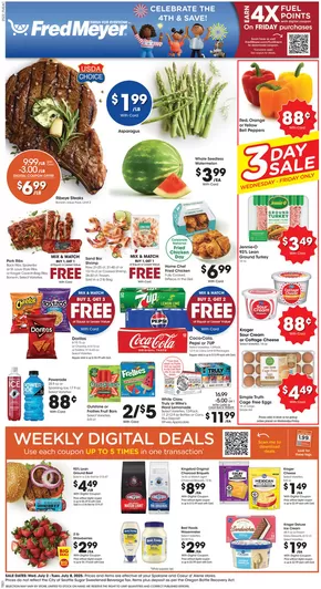 Fred Meyer catalogue | Wide range of offers | 2025-07-02T00:00:00.000Z - 2025-07-08T00:00:00.000Z