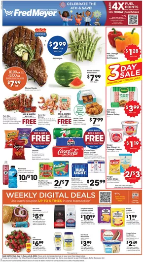 Fred Meyer catalogue in Seattle WA | Exclusive deals for our customers | 2025-07-02T00:00:00.000Z - 2025-07-08T00:00:00.000Z