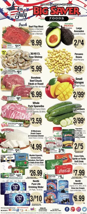 Big Saver Foods Weekly Special