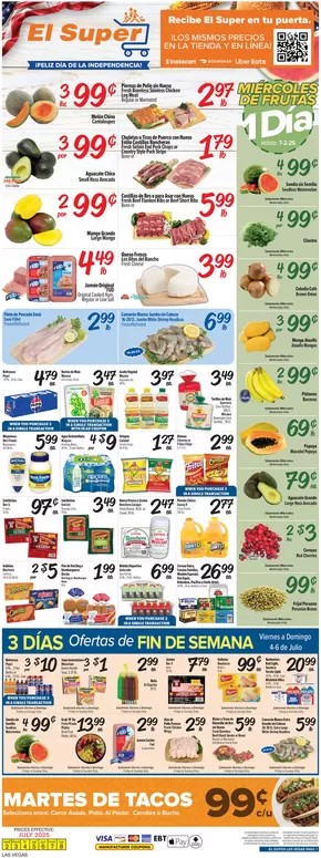 El Super catalogue in Las Vegas NV | Exclusive deals and bargains | 2025-07-02T00:00:00.000Z - 2025-07-08T00:00:00.000Z