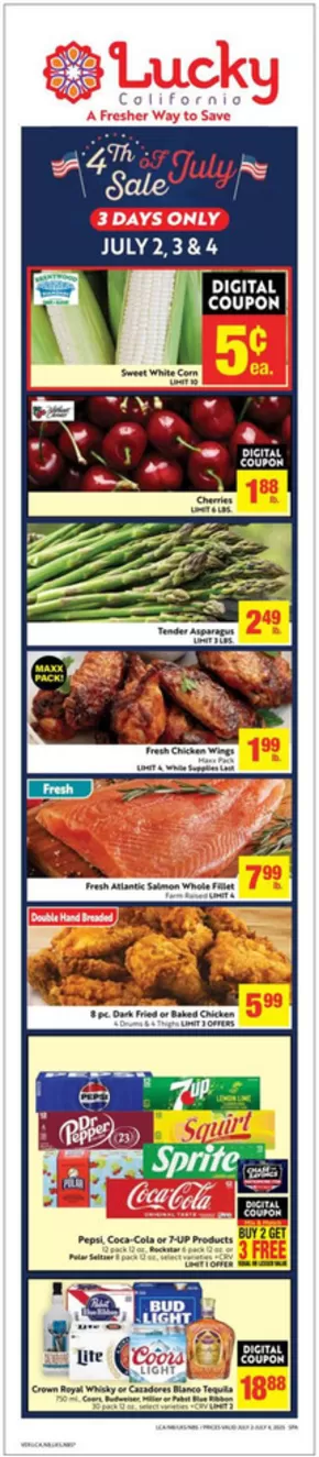 Lucky Supermarkets catalogue in Montara CA | Weekly | 2025-07-02T00:00:00.000Z - 2025-07-08T00:00:00.000Z