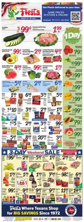 Fiesta Mart catalogue in Mesquite TX | Great discounts on selected products | 2025-07-02T00:00:00.000Z - 2025-07-08T00:00:00.000Z