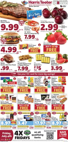 Harris Teeter catalogue | Top offers for all bargain hunters | 2025-07-02T00:00:00.000Z - 2025-07-08T00:00:00.000Z