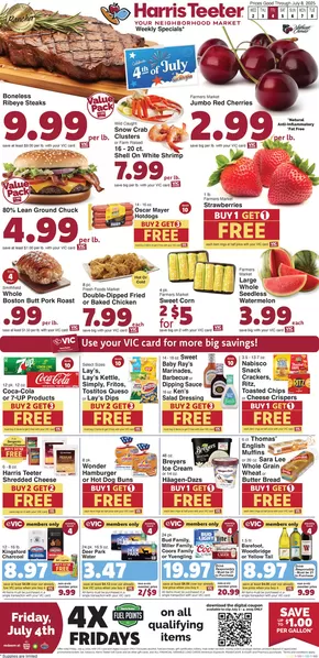 Harris Teeter catalogue in Charlotte NC | Save now with our deals | 2025-07-02T00:00:00.000Z - 2025-07-08T00:00:00.000Z