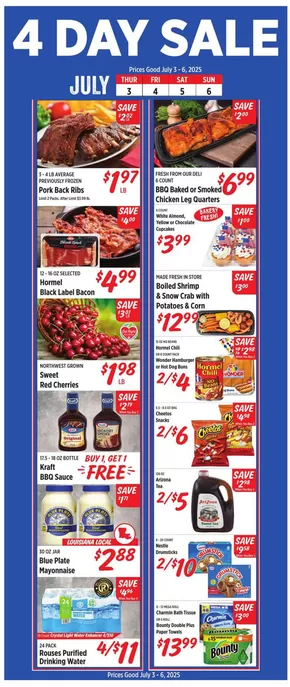 Rouses catalogue in New Orleans LA | Weekly Ad | 2025-07-02T00:00:00.000Z - 2025-07-09T00:00:00.000Z