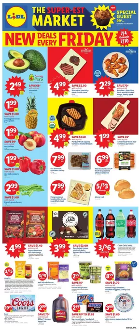 Lidl catalogue in New York | Exclusive deals and bargains | 2025-07-04T00:00:00.000Z - 2025-07-10T00:00:00.000Z