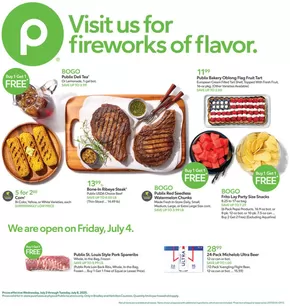 Publix catalogue | Top deals for all customers | 2025-07-02T00:00:00.000Z - 2025-07-08T00:00:00.000Z
