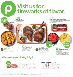 Publix catalogue | Wide range of offers | 2025-07-02T00:00:00.000Z - 2025-07-08T00:00:00.000Z