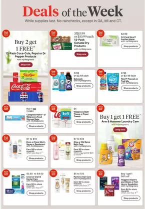 Walgreens catalogue in Montara CA | Save now with our deals | 2025-07-06T00:00:00.000Z - 2025-07-12T00:00:00.000Z