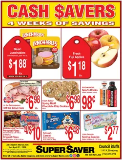 Super Saver catalogue | Current bargains and offers | 2026-03-25T00:00:00.000Z - 2026-04-21T00:00:00.000Z