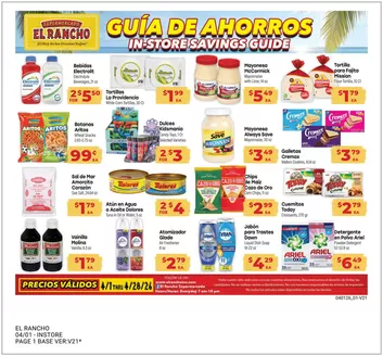Supermercado El Rancho catalogue in Richmond TX | Weekly Ad | 2026-04-01T00:00:00.000Z - 2026-04-28T00:00:00.000Z