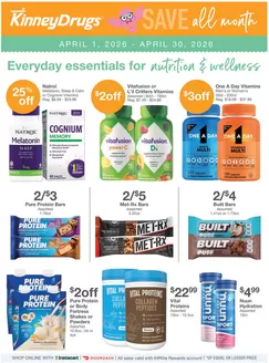 Kinney Drugs catalogue | Wide range of offers | 2026-04-01T00:00:00.000Z - 2026-04-30T00:00:00.000Z
