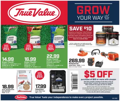 True Value catalogue in Greenwood IN | Our best offers for you | 2026-04-03T00:00:00.000Z - 2026-04-20T00:00:00.000Z